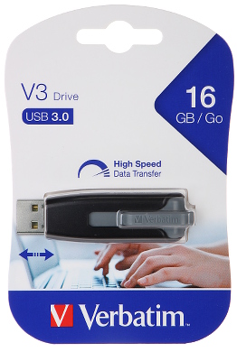 FLASH DRIVE USB 3 0 FD 16 49172 VERB 16 GB USB 3 0 VERBATIM