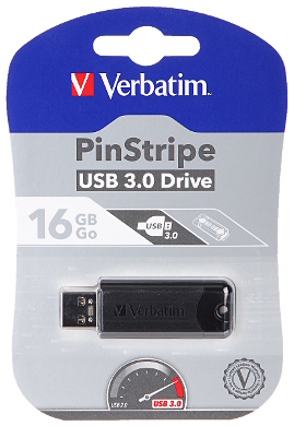 FLASH DRIVE USB 3 0 FD 16 49316 VERB 16 GB USB 3 0 VERBATIM