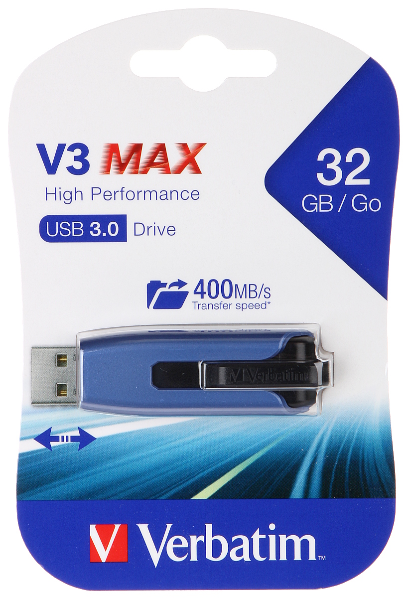 PENDRIVE USB 3.0 FD-32/49806-VERB 32 GB USB 3.0 VERBATIM - PenDrives and  Memory Cards - Delta