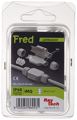STRAIGHT JOINT GELBOX FRED IP68 RayTech