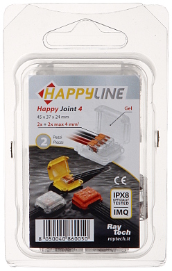 SCATOLA DI GIUNZIONE GELBOX HAPPY JOINT 4 IP68 RayTech