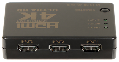 INTERRUPTOR HDMI SW 3 1 IR 4K