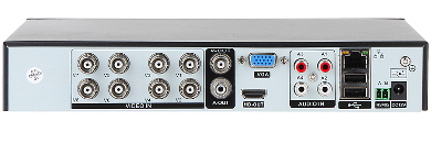 AHD HD CVI HD TVI CVBS TCP IP RECORDER HYBRO H08E1 S2 8 KANALEN