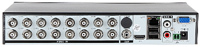 REGISTRATOR AHD HD CVI HD TVI CVBS TCP IP HYBRO H16B1 S2 16 KANALOV
