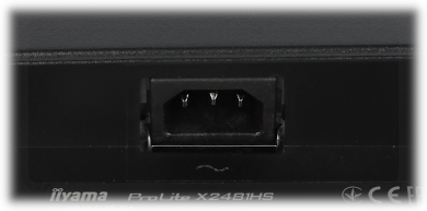 MONITORIUS HDMI DVI VGA AUDIO IIYAMA X2481HS B1 23 6