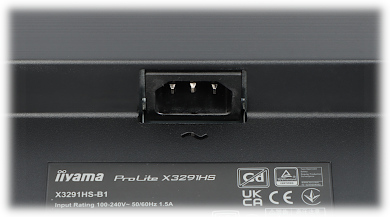 BILDSK RM HDMI DVI VGA AUDIO IIYAMA X3291HS B1 31 5