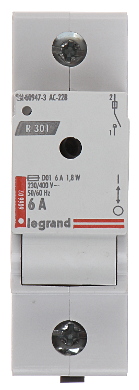 SWITCH DISCONNECTOR WITH FUSE LE 606602 ONE PHASE 6 A D01 LEGRAND