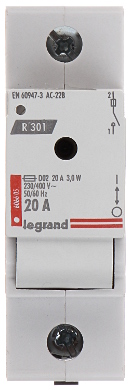 SWITCH DISCONNECTOR WITH FUSE LE 606605 ONE PHASE 20 A D02 LEGRAND