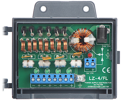 POWER SUPPLY DISTRIBUTOR WITH FILTER LZ 4 FL