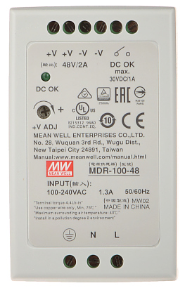 CHARGEUR D IMPULSION MDR 100 48 MEAN WELL