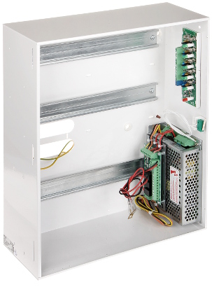 ENCLOSURE WITH BUFFERED POWER SUPPLY UNIT ME 2 D ROGER