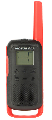 2 PMR MOTOROLA T62 RED 446 1 MHz 446 2 MHz
