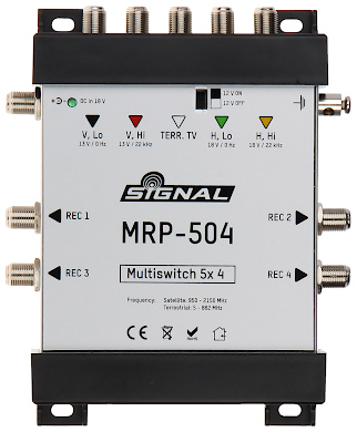 MULTISWITCH MRP 504 5 INPUTS 4 OUTPUTS SIGNAL