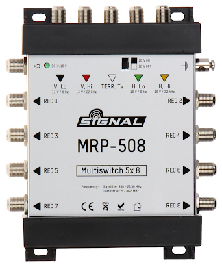 MULTISWITCH MRP 508 5 INPUTS 8 OUTPUTS SIGNAL