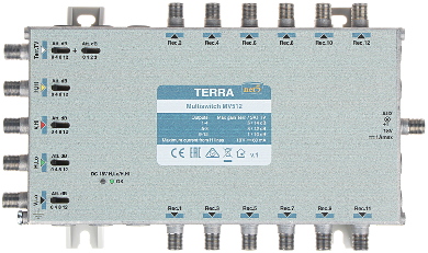 MULTISWITCH MV 512 5 INPUTS 12 OUTPUTS TERRA