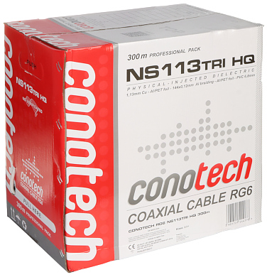COAXIAL CABLE NS113 TRISHIELD 300