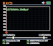 MISURATORE UNIVERSALE PCM 1220 DVB T T2 DVB S S2 DVB C C2