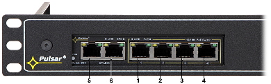 SWITCH POE TO RACK CABINET RS 64 6 PORT PULSAR
