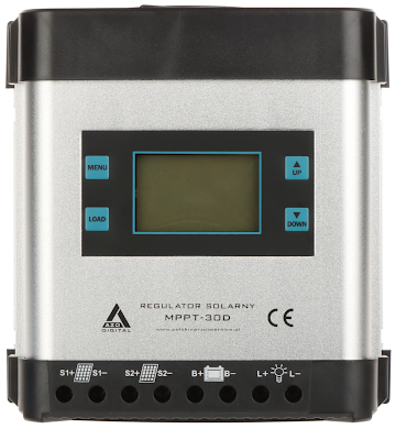 SOLAR CHARGE CONTROLLER SCC 30A MPPT LCD AZO Digital