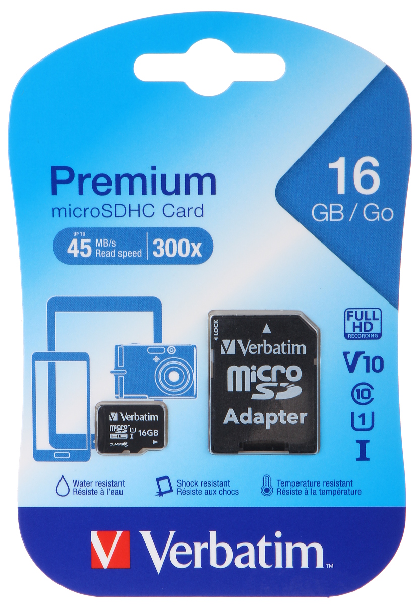 Scrupulous start movies MEMORY CARD SD-MICRO-10/16-VERB UHS-I, SDHC 16 GB VERB... - PenDrives and  Memory Cards - Delta