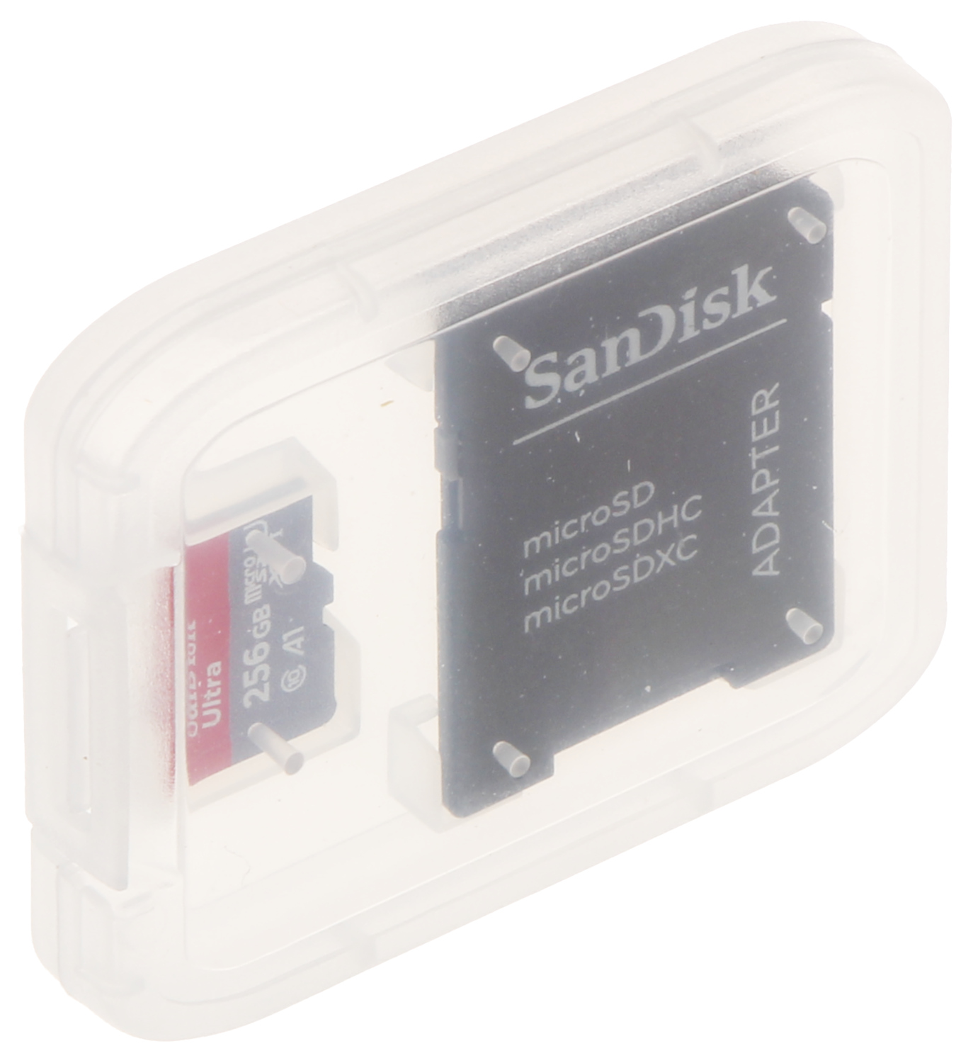 MINNEKORT SD-MICRO-10/256-SANDISK UHS-I, SDXC 256 GB S... - Minnebrikker og  minnekort - Delta