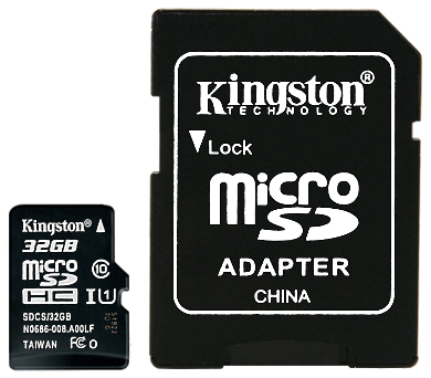 MEMORY CARD SD MICRO 10 32 KING UHS I SDHC 32 GB KINGSTON