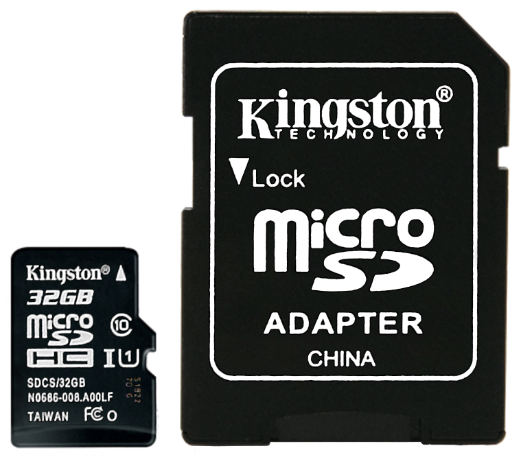 CARD SD-MICRO-10/32-KING UHS-I, SDHC 32 GB KING... - Memory Cards - Delta