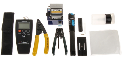 THE TOOL KIT TO TERMINATE OPTICAL FIBER CONNECTORS SPZS 670