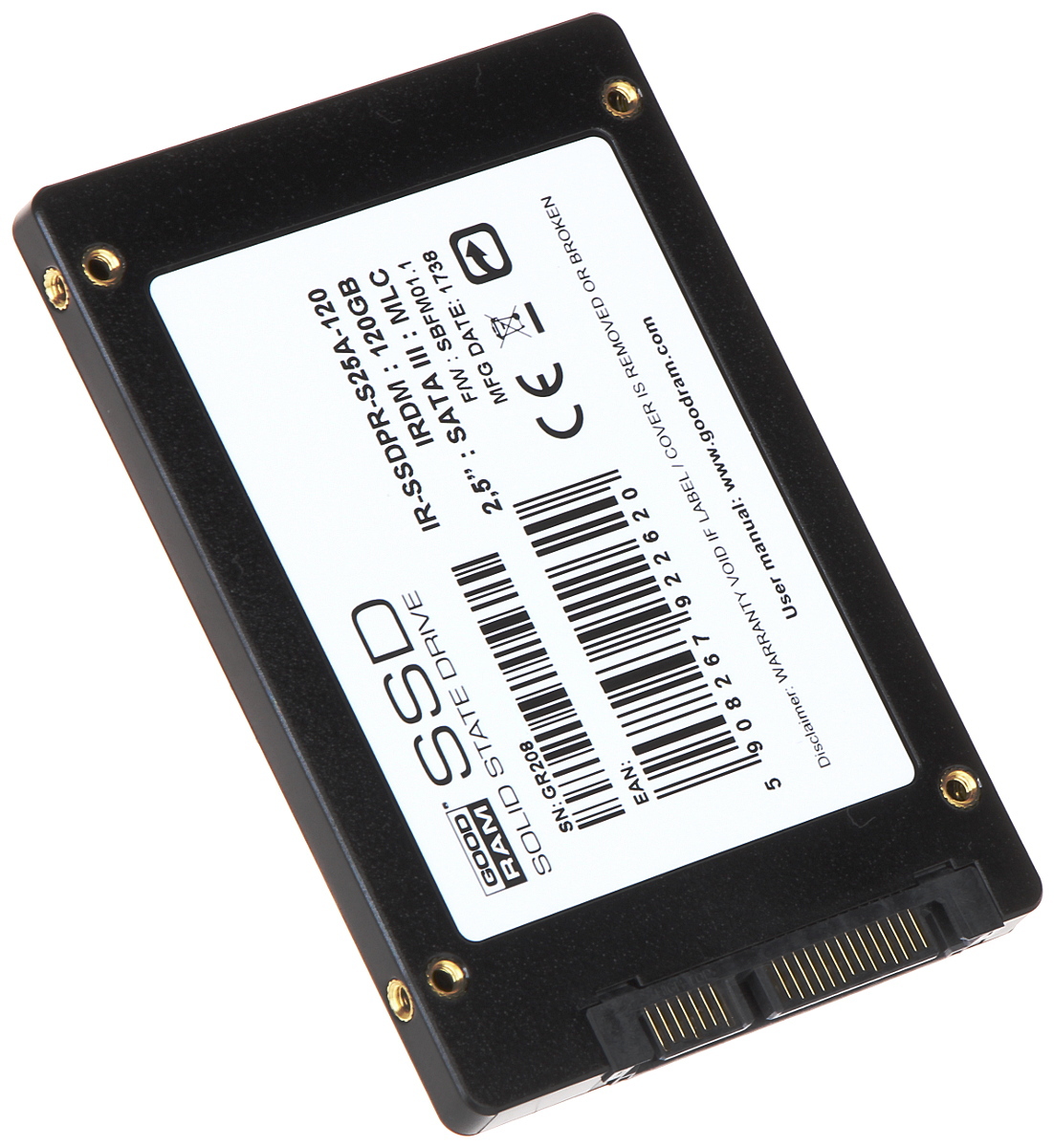 HDD FOR DVR SSD-PR-S25A-120GB GOODRAM - SATA SSDs - Delta