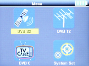UNIVERSALUS MATUOKLIS STC 23 DVB T T2 DVB S S2 DVB C Spacetronik