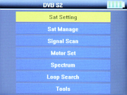 UNIVERSELE METER STC 23 DVB T T2 DVB S S2 DVB C Spacetronik