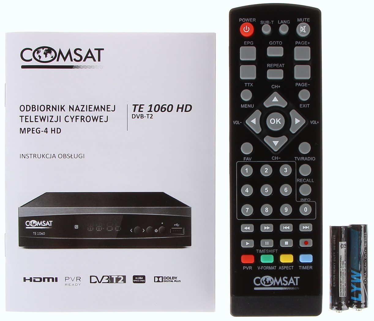 HD DVB-T/DVB-T2 DIGITAL RECEIVER TE-1060-HD/COM - Digital Receivers (STB)  for Digital Terrestrial Televi... - Delta