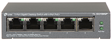 POE SWITCH TL SG1005P 5 POORTS TP LINK