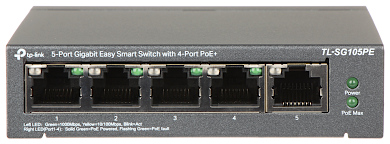 POE SWITCH TL SG105PE 4 POORTS TP LINK