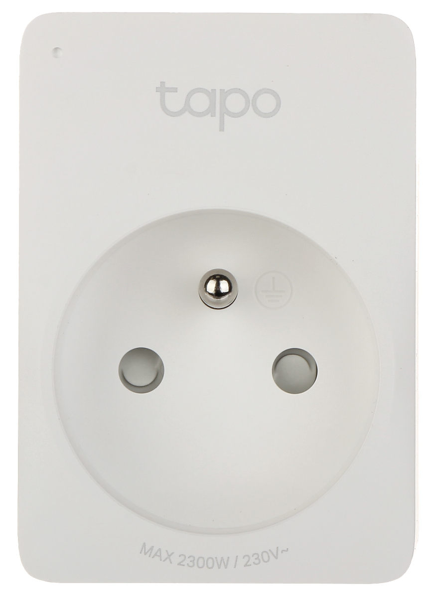 Enchufe inteligente  TP-Link Tapo P100 pack 2, Control por voz, Alexa,  Asistente Google, WiFi, Blanco