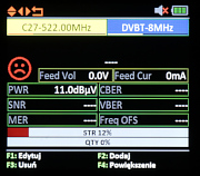 MEDIDOR UNIVERSAL TSC 1270 DVB T T2 DVB S S2 DVB C C2