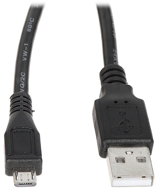 CABLE USB W MICRO USB 1 8M 1 8 m