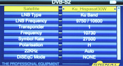 UNIVERSELE METER WS 6980 DVB T T2 DVB S S2 DVB C SIGNAL