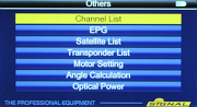 MEDIDOR UNIVERSAL WS 6980 DVB T T2 DVB S S2 DVB C SIGNAL