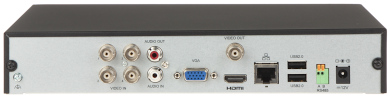 REGISTRATOR AHD HD CVI HD TVI CVBS TCP IP XVR 104 Q 4 KANALI UNIARCH