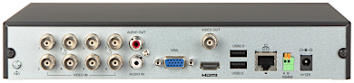 AHD HD CVI HD TVI CVBS TCP IP REGISTRATORIUS XVR 108 Q 8 KANAL UNIARCH