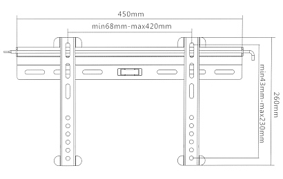 TV OR MONITOR MOUNT BS 106S
