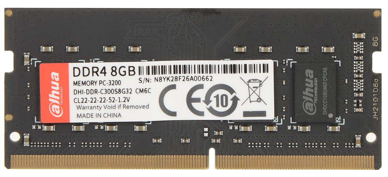 RAM MODULE DDR-C300S8G32 8 GB DDR4 3200 MHz CL22 DAHUA - RAM - Delta