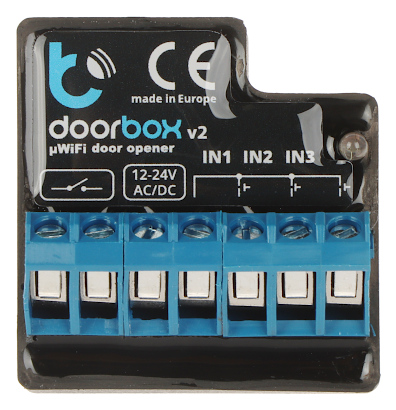 SMART DOOR AND PEDESTRIAN DOOR CONTROLLER DOORBOX BLEBOX Wi Fi 12 24 V DC AC
