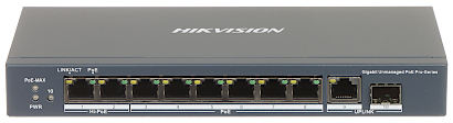 POE SWITCH DS 3E0510HP E 8 POORTS SFP Hikvision