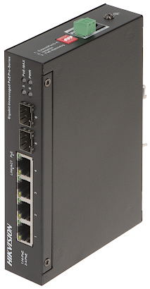 POE SWITCH DS 3T0506HP E HS 4 POORTS SFP Hikvision