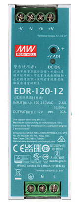 CHARGEUR D IMPULSION EDR 120 12 MEAN WELL