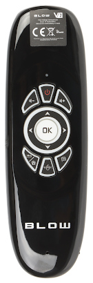 WIRELESS REMOTE CONTROL WITH KEYBOARD KS 3 Air Mouse 2 4 GHz Blow