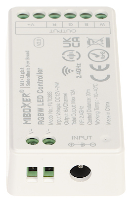 CONTROLER DE ILUMINARE LED LED RGBW WC RF2 2 4 GHz RGBW 12 24 V DC MiBOXER Mi Light
