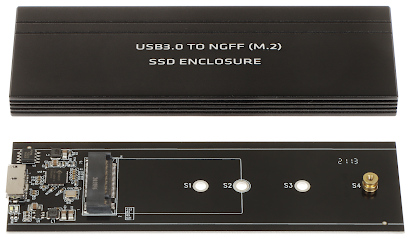 HDD KABINET MCE 582 SSD M 2 SATA MACLEAN